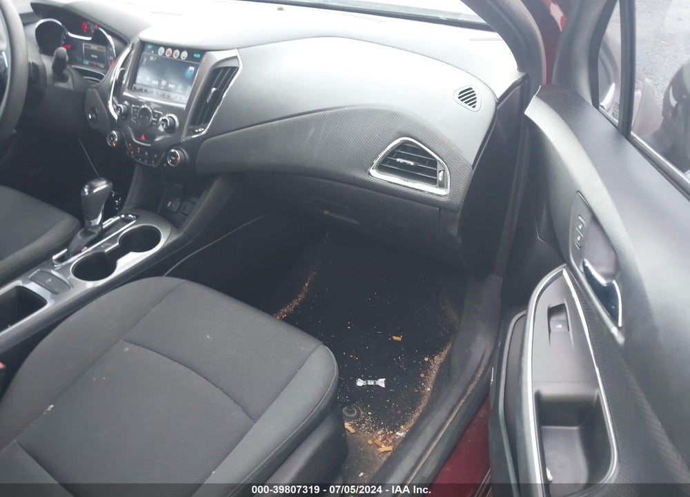2016 CHEVROLET CRUZE LT AUTO VIN: 1G1BE5SM5G7301543