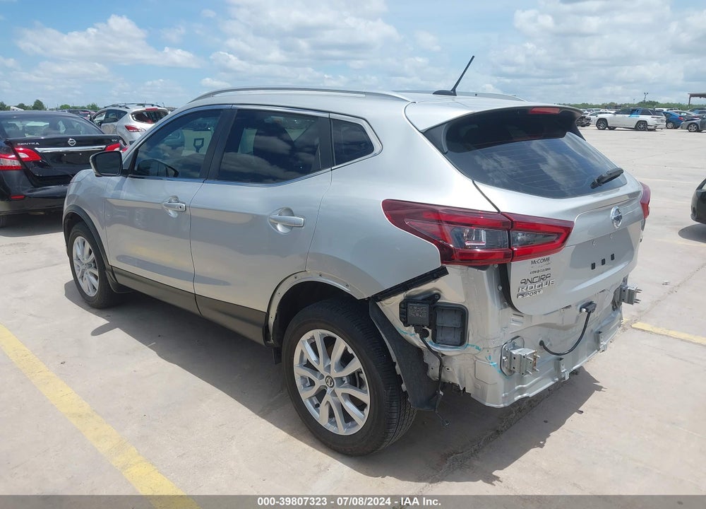 2022 NISSAN ROGUE SPORT SV FWD XTRONIC CVT VIN: JN1BJ1BV6NW346176