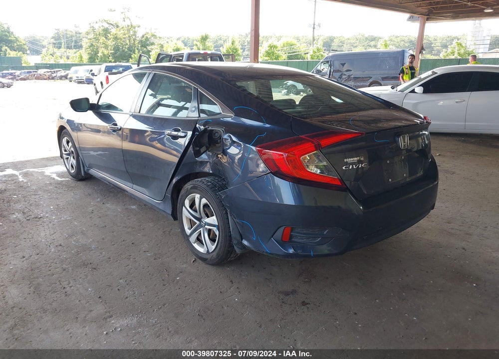 2018 HONDA CIVIC LX VIN: 19XFC2F53JE034023