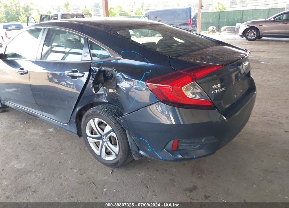 2018 HONDA CIVIC LX VIN: 19XFC2F53JE034023