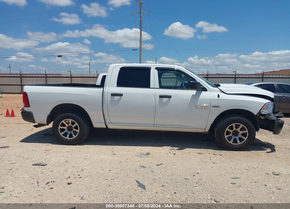 2018 RAM 1500 TRADESMAN 4X4 5'7 BOX VIN: 3C6RR7KT4JG198714