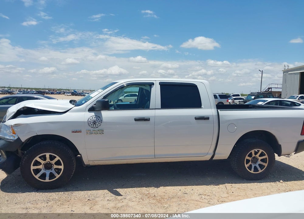 2018 RAM 1500 TRADESMAN 4X4 5'7 BOX VIN: 3C6RR7KT4JG198714