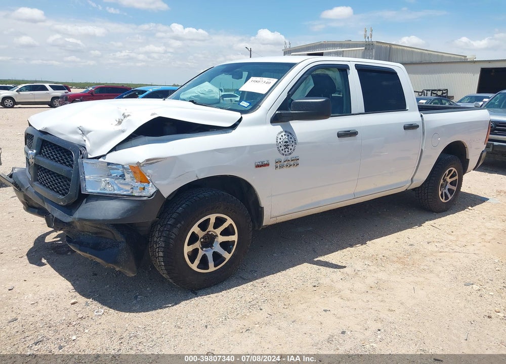 2018 RAM 1500 TRADESMAN 4X4 5'7 BOX VIN: 3C6RR7KT4JG198714
