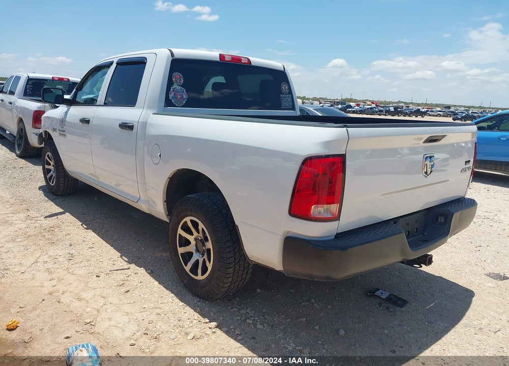 2018 RAM 1500 TRADESMAN 4X4 5'7 BOX VIN: 3C6RR7KT4JG198714
