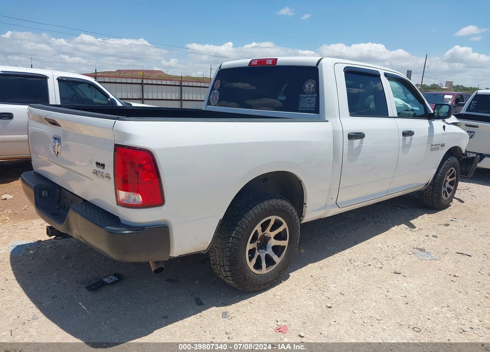 2018 RAM 1500 TRADESMAN 4X4 5'7 BOX VIN: 3C6RR7KT4JG198714