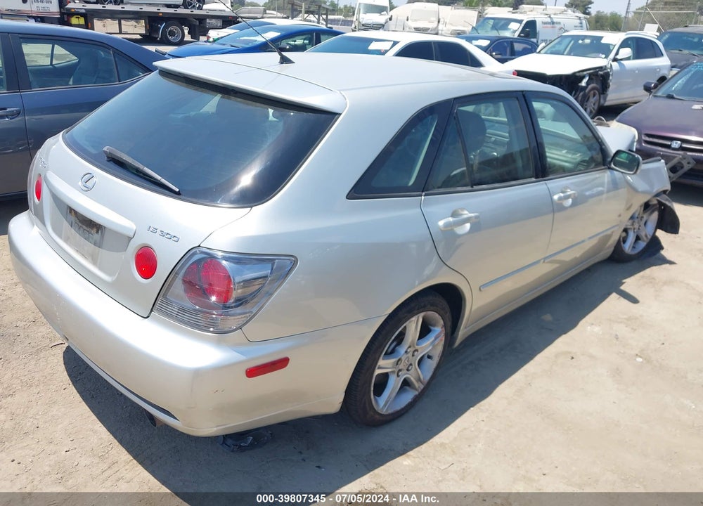 2005 LEXUS IS 300 SPORT CROSS VIN: JTHED192150097333