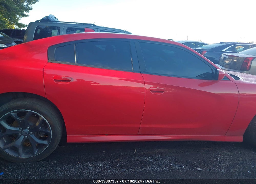 2019 DODGE CHARGER GT RWD VIN: 2C3CDXHG1KH526944