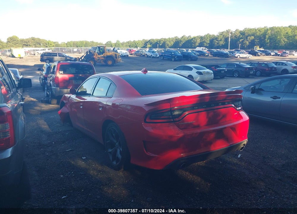 2019 DODGE CHARGER GT RWD VIN: 2C3CDXHG1KH526944