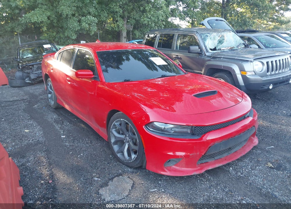 2019 DODGE CHARGER GT RWD VIN: 2C3CDXHG1KH526944