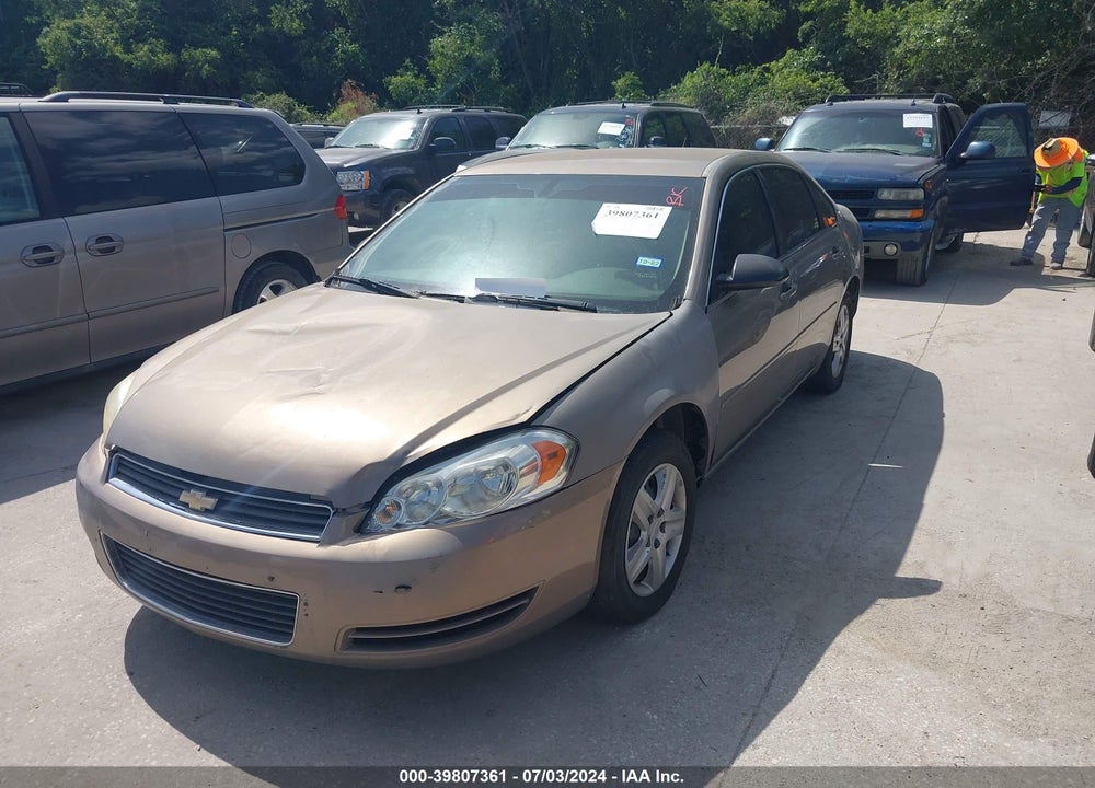 2006 CHEVROLET IMPALA LS VIN: 2G1WB58K269250743