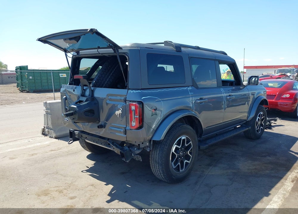 2023 FORD BRONCO OUTER BANKS VIN: 1FMEE5BPXPLA85920