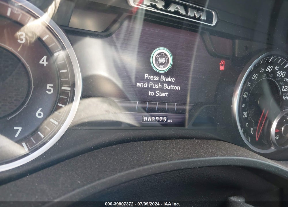 2020 RAM 1500 LONE STAR 4X2 5'7 BOX VIN: 1C6RREFT6LN129029