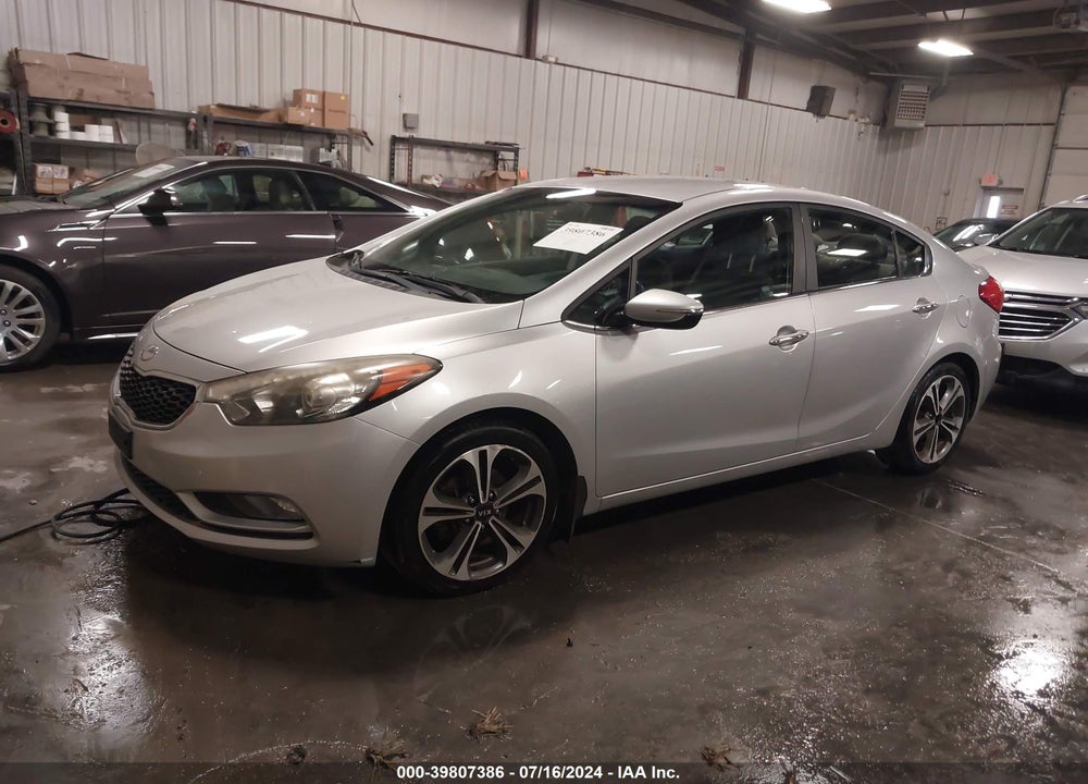 2014 KIA FORTE EX VIN: KNAFX4A81E5174264