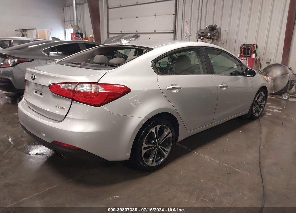 2014 KIA FORTE EX VIN: KNAFX4A81E5174264