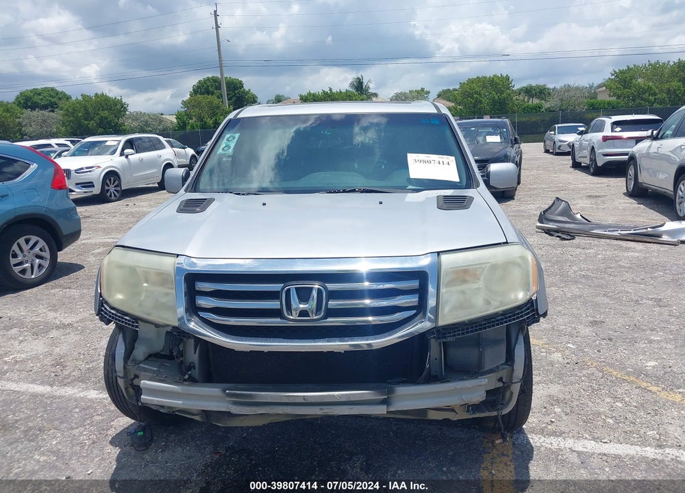 2012 HONDA PILOT EX-L VIN: 5FNYF3H56CB024943