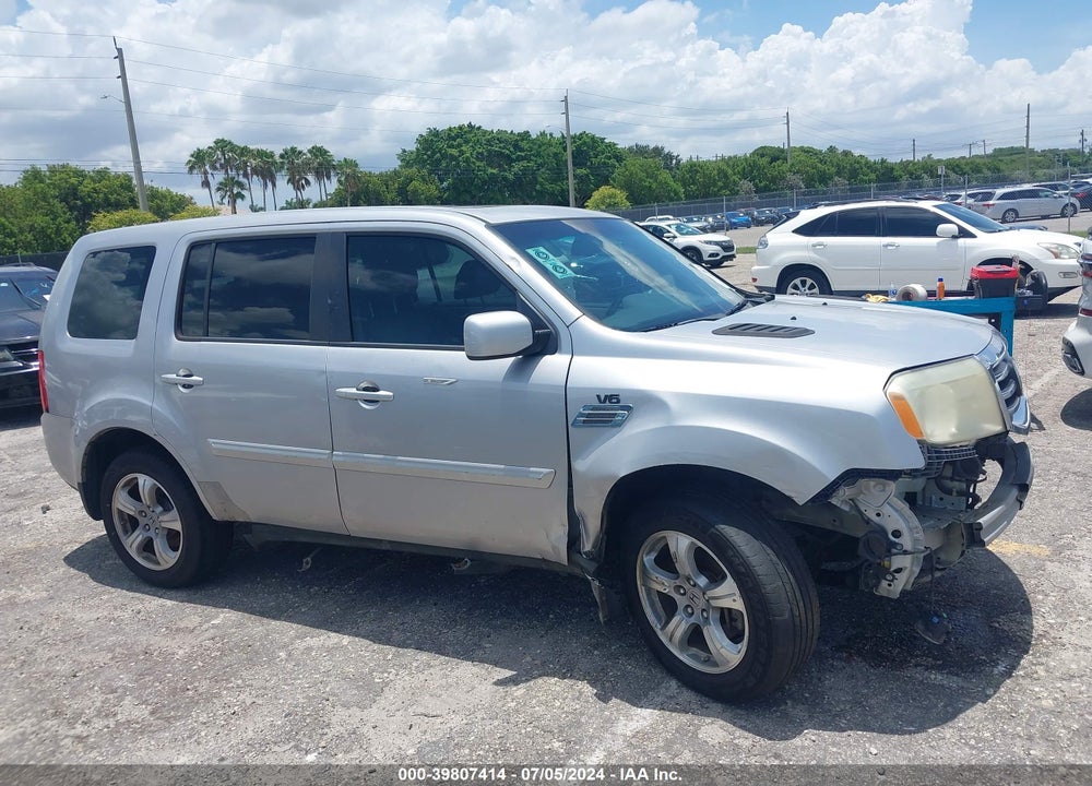 2012 HONDA PILOT EX-L VIN: 5FNYF3H56CB024943