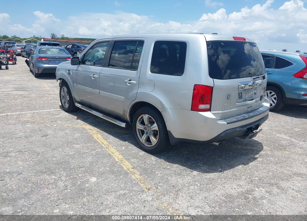 2012 HONDA PILOT EX-L VIN: 5FNYF3H56CB024943
