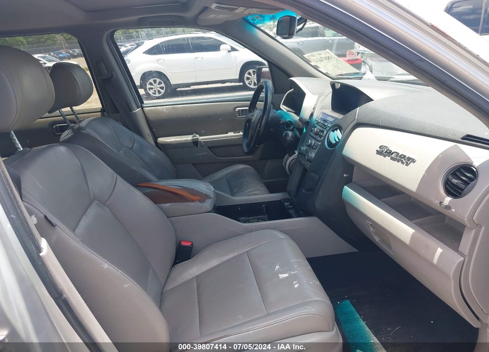 2012 HONDA PILOT EX-L VIN: 5FNYF3H56CB024943