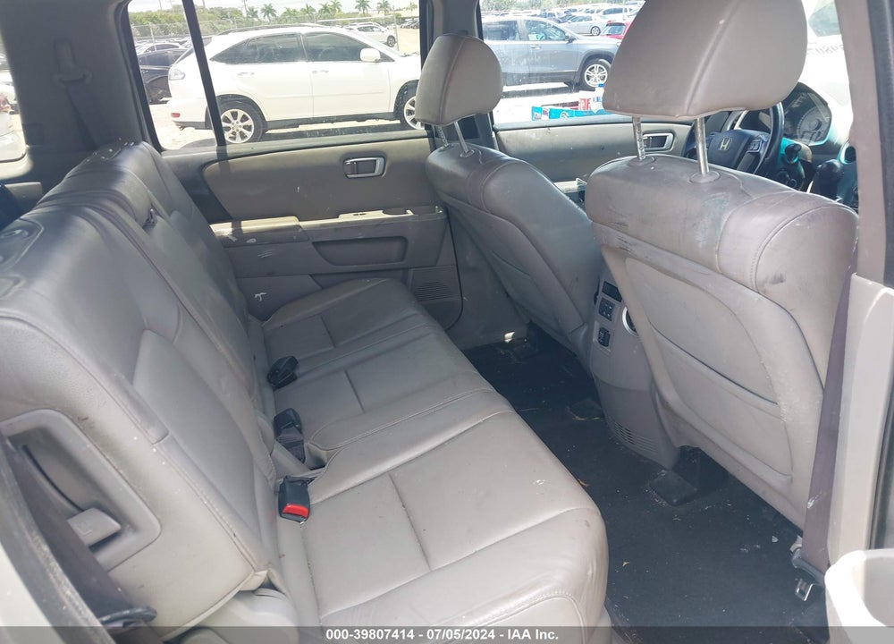 2012 HONDA PILOT EX-L VIN: 5FNYF3H56CB024943