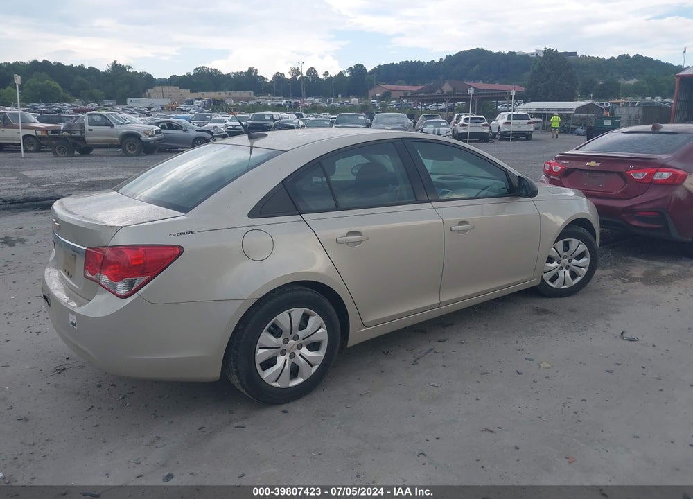 2014 CHEVROLET CRUZE LS AUTO VIN: 1G1PA5SH5E7473427