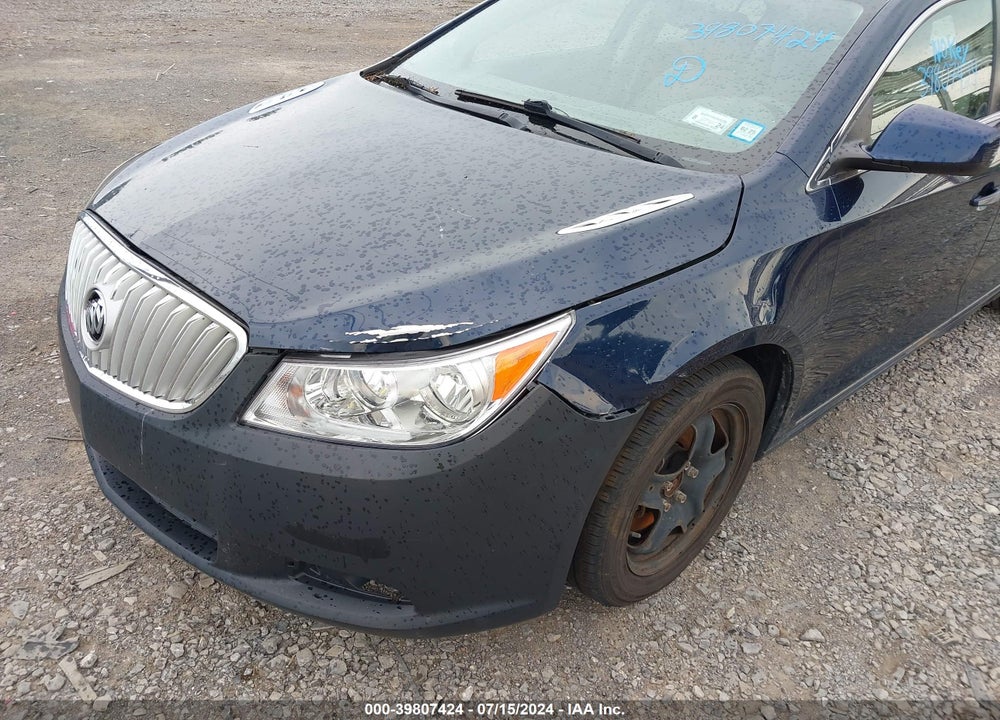 2010 BUICK LACROSSE CX VIN: 1G4GB5EG1AF195239