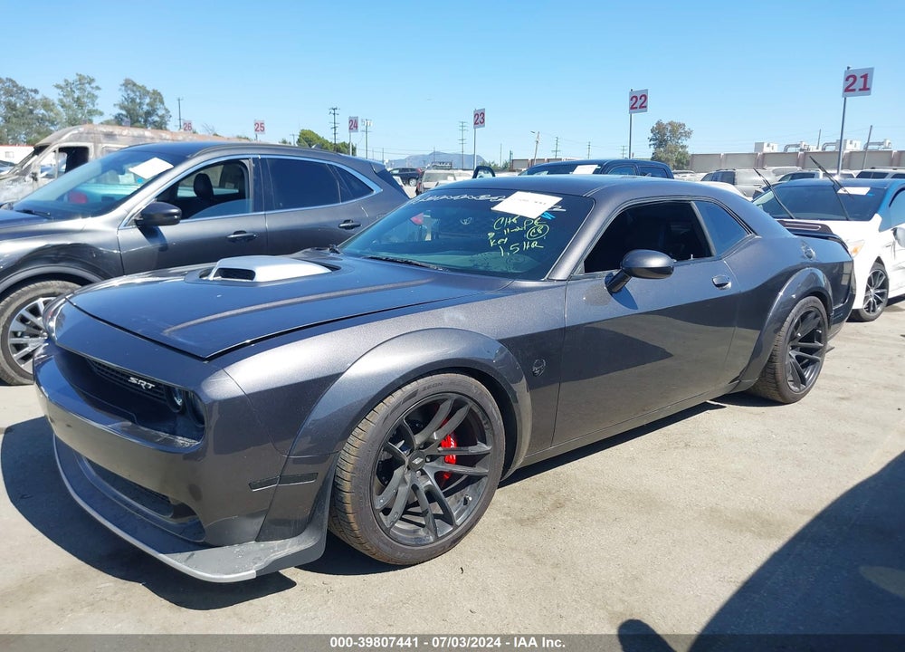 2021 DODGE CHALLENGER R/T SCAT PACK WIDEBODY VIN: 2C3CDZFJ2MH560050