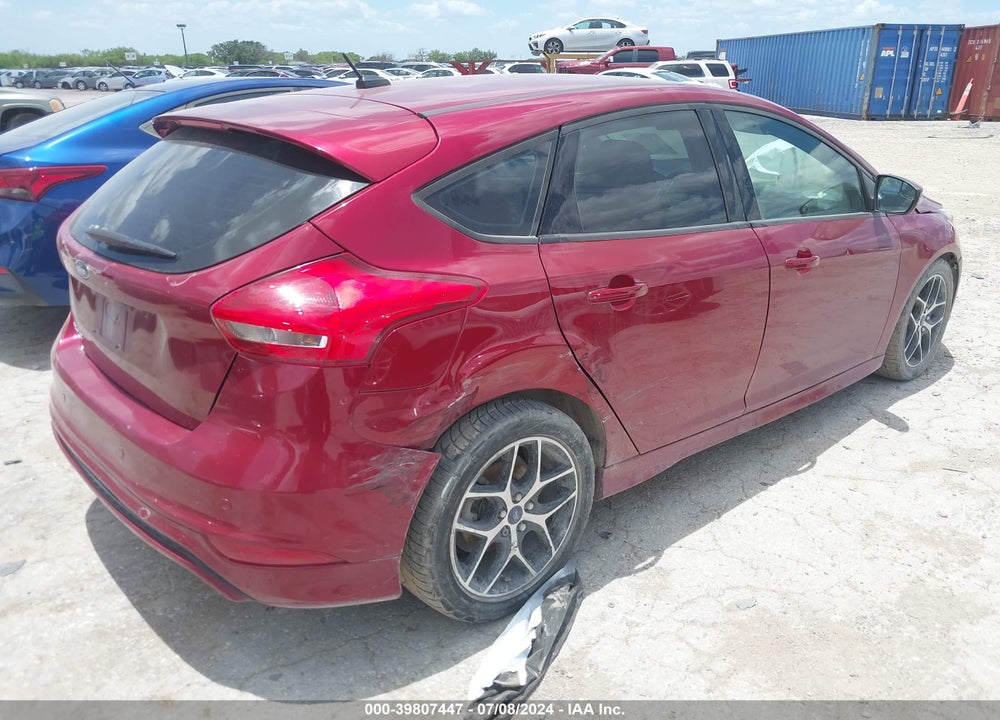 2015 FORD FOCUS SE VIN: 1FADP3K22FL248289