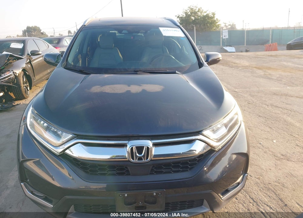 2018 HONDA CR-V TOURING VIN: 7FARW1H94JE029913