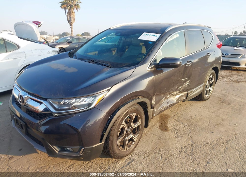 2018 HONDA CR-V TOURING VIN: 7FARW1H94JE029913