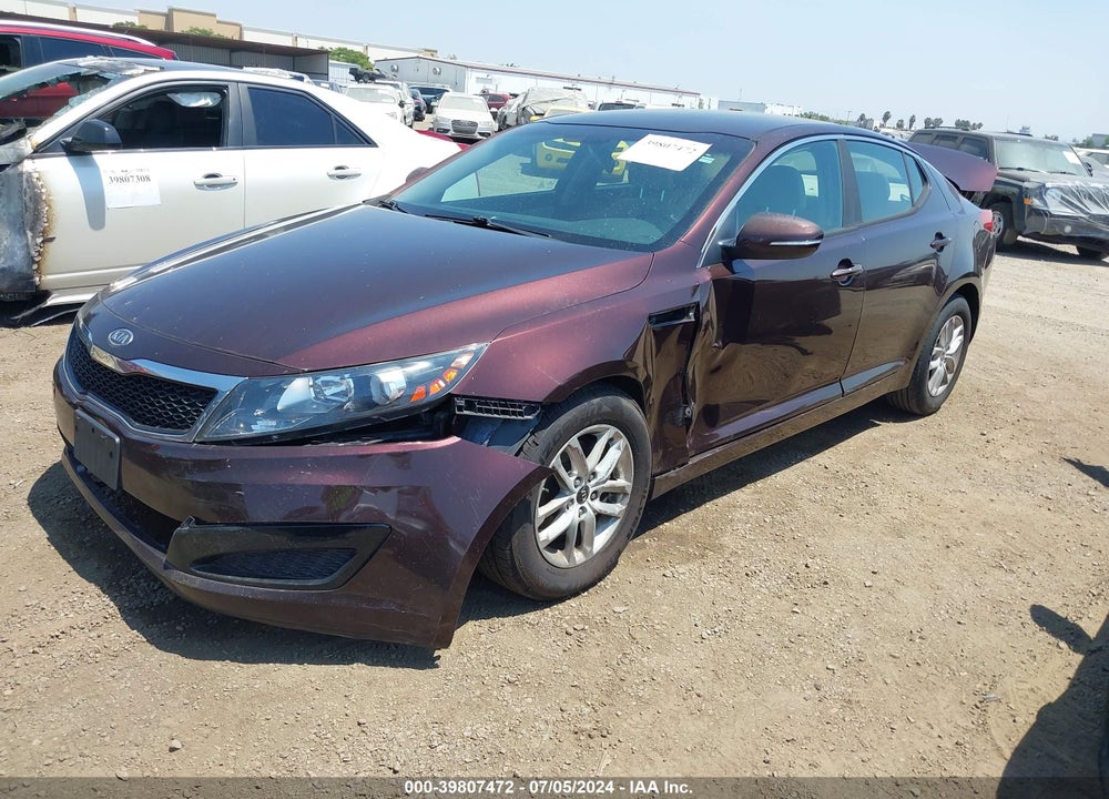 2011 KIA OPTIMA LX VIN: KNAGM4A74B5116925
