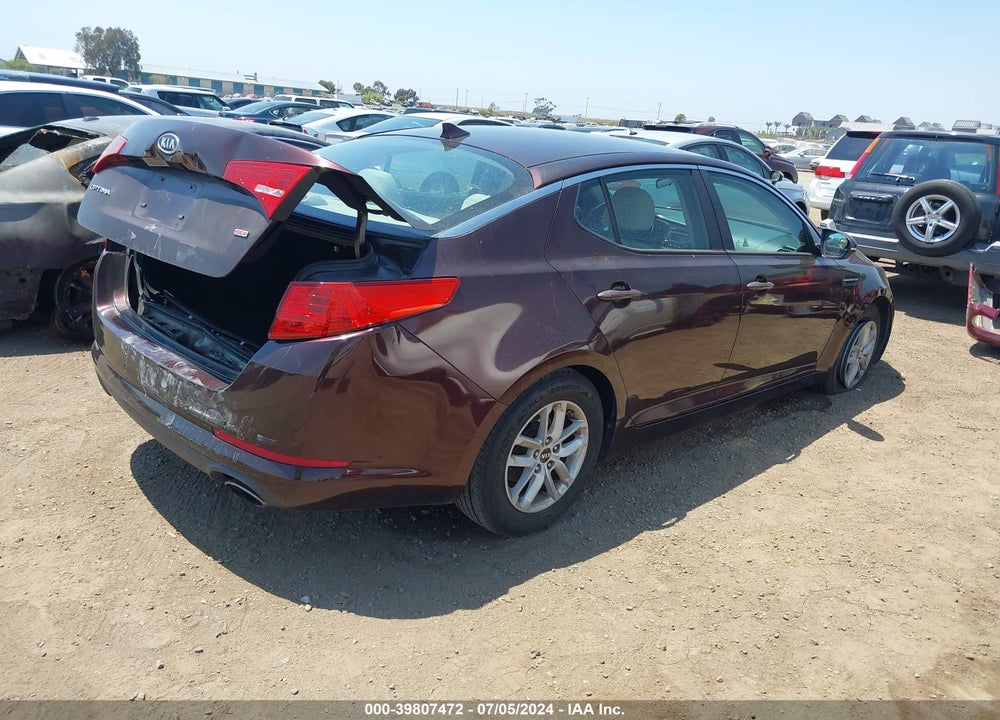 2011 KIA OPTIMA LX VIN: KNAGM4A74B5116925
