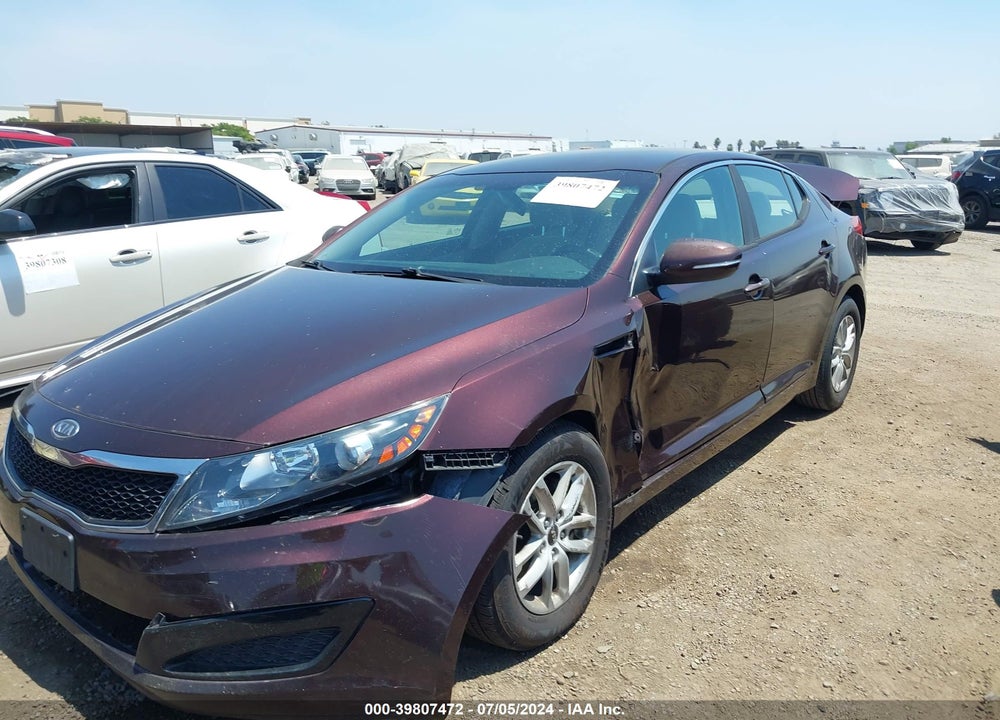 2011 KIA OPTIMA LX VIN: KNAGM4A74B5116925