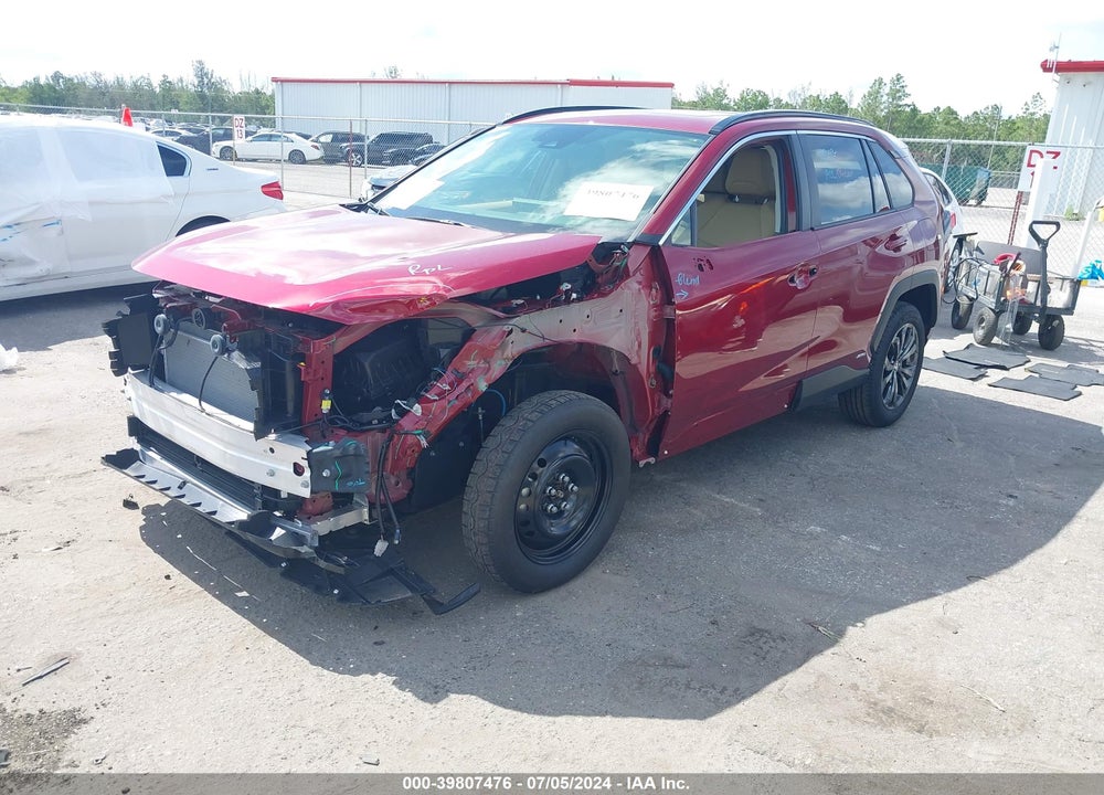 2024 TOYOTA RAV4 XLE PREMIUM HYBRID VIN: JTMB6RFV0RD124788