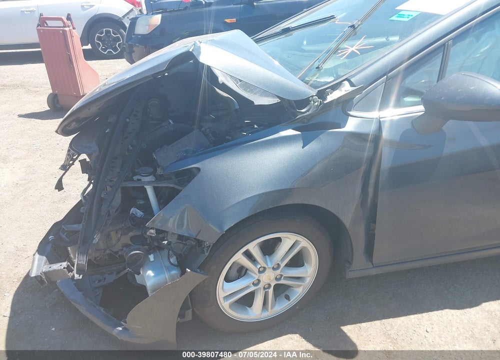 2017 CHEVROLET CRUZE LT AUTO VIN: 3G1BE6SM1HS554786