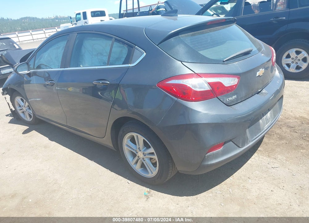 2017 CHEVROLET CRUZE LT AUTO VIN: 3G1BE6SM1HS554786