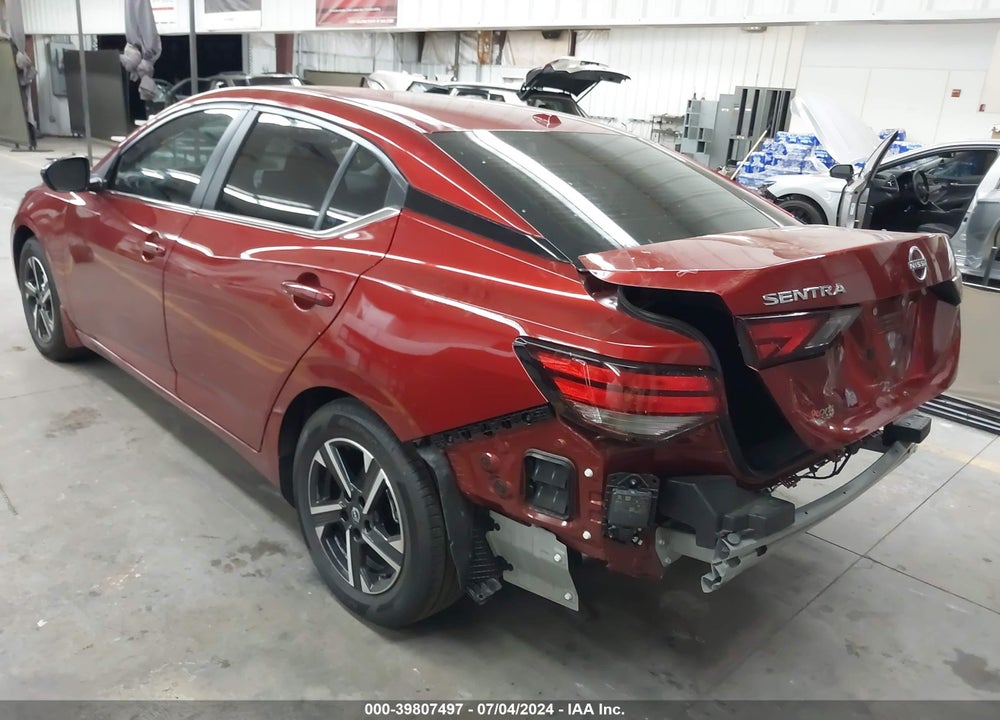2024 NISSAN SENTRA SV XTRONIC CVT VIN: 3N1AB8CV5RY254944
