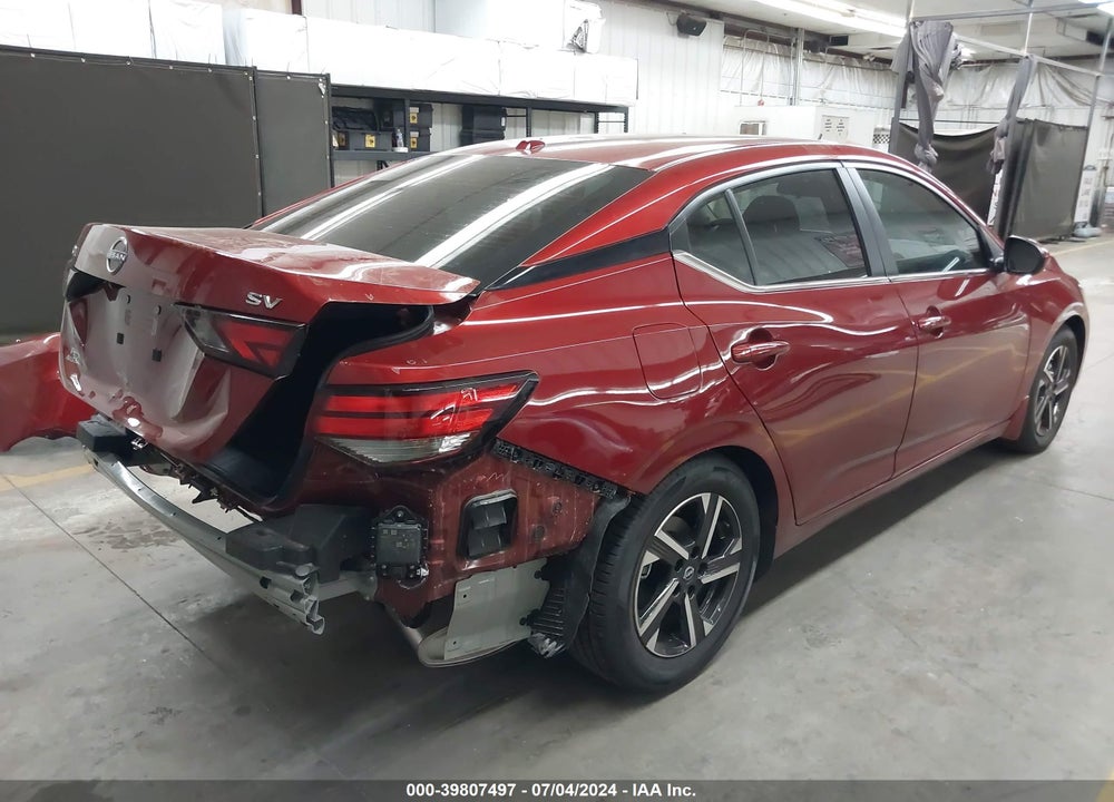 2024 NISSAN SENTRA SV XTRONIC CVT VIN: 3N1AB8CV5RY254944
