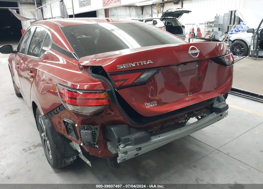 2024 NISSAN SENTRA SV XTRONIC CVT VIN: 3N1AB8CV5RY254944