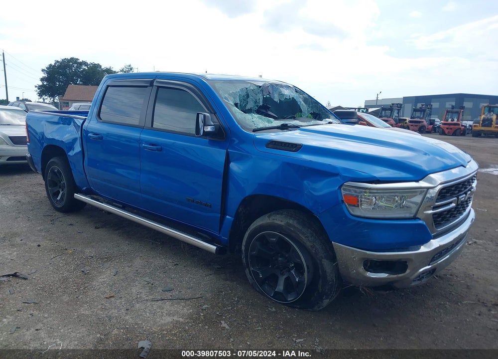 2022 RAM 1500 BIG HORN 4X4 5'7 BOX VIN: 1C6SRFFT8NN255368