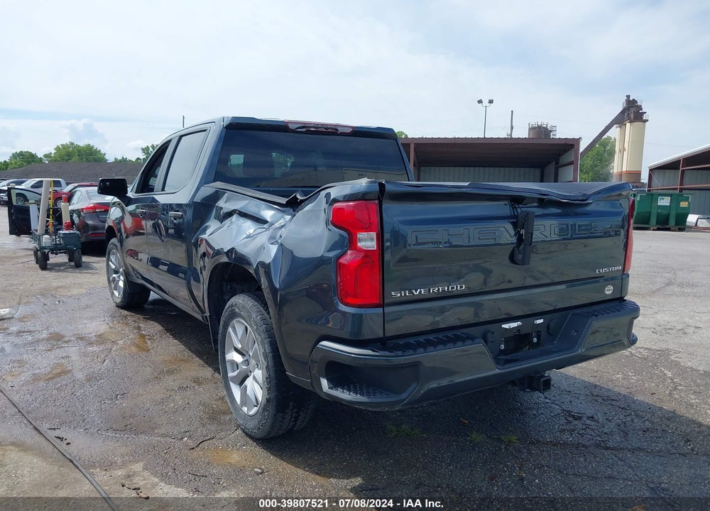 2020 CHEVROLET SILVERADO 1500 2WD SHORT BED CUSTOM VIN: 3GCPWBEK7LG451350