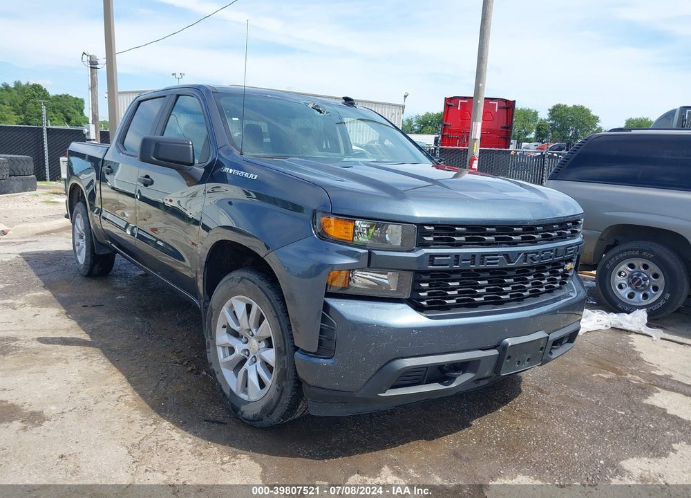 2020 CHEVROLET SILVERADO 1500 2WD SHORT BED CUSTOM VIN: 3GCPWBEK7LG451350