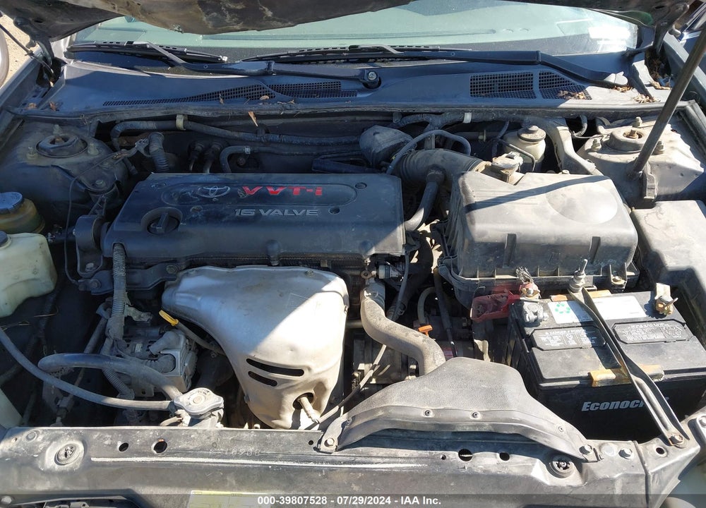 2002 TOYOTA CAMRY LE VIN: 4T1BE32K02U107843
