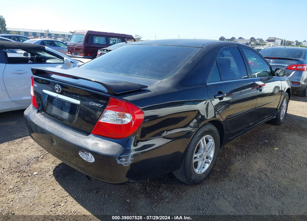 2002 TOYOTA CAMRY LE VIN: 4T1BE32K02U107843