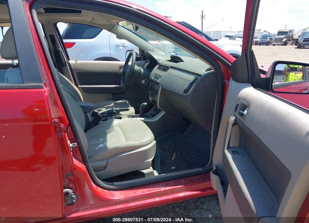2009 FORD FOCUS SEL VIN: 1FAHP37N89W235621