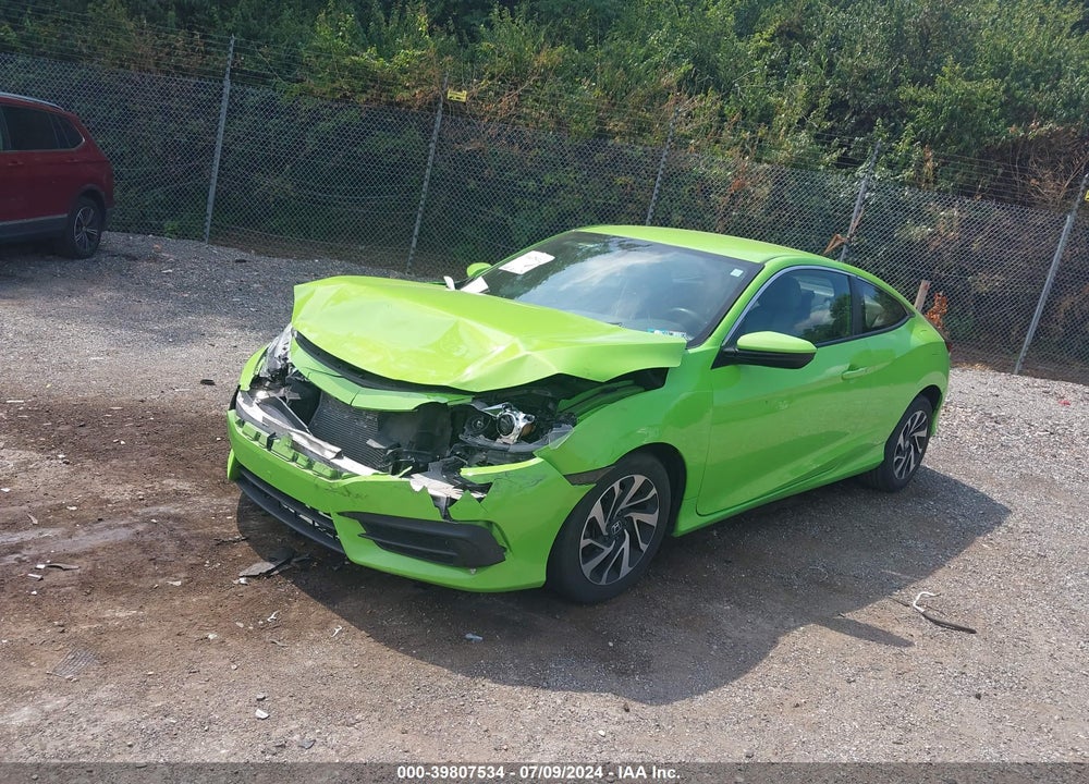 2016 HONDA CIVIC LX VIN: 2HGFC4B58GH316397