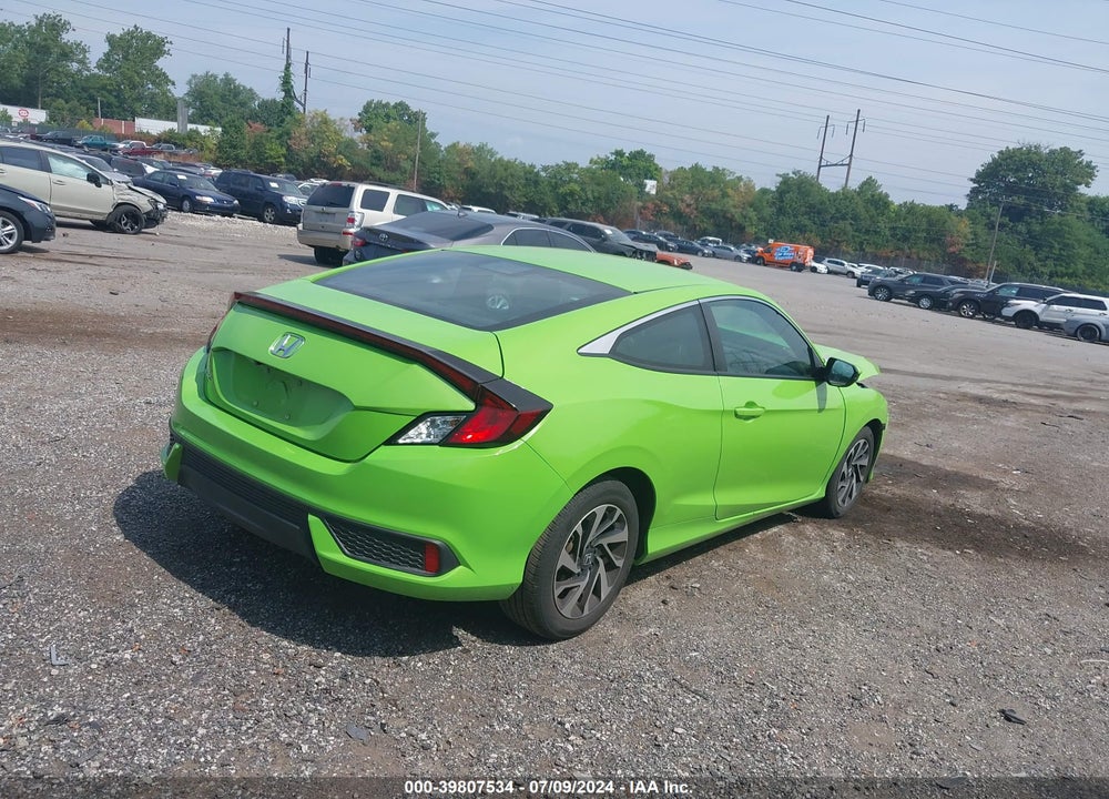 2016 HONDA CIVIC LX VIN: 2HGFC4B58GH316397