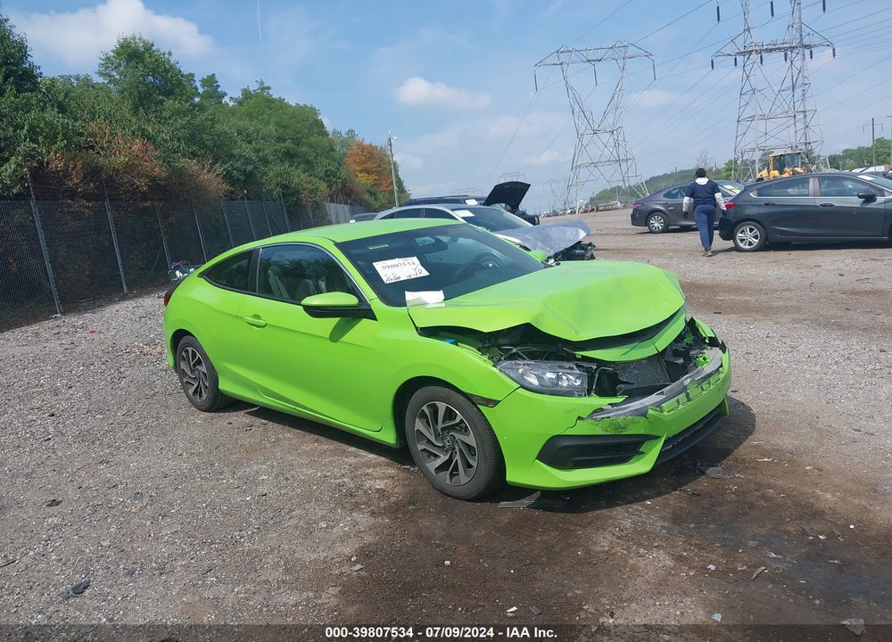 2016 HONDA CIVIC LX VIN: 2HGFC4B58GH316397