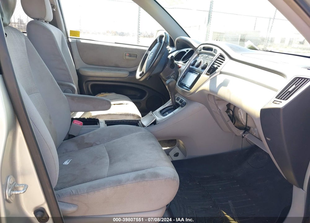 2005 TOYOTA HIGHLANDER V6 VIN: JTEGP21A250071572
