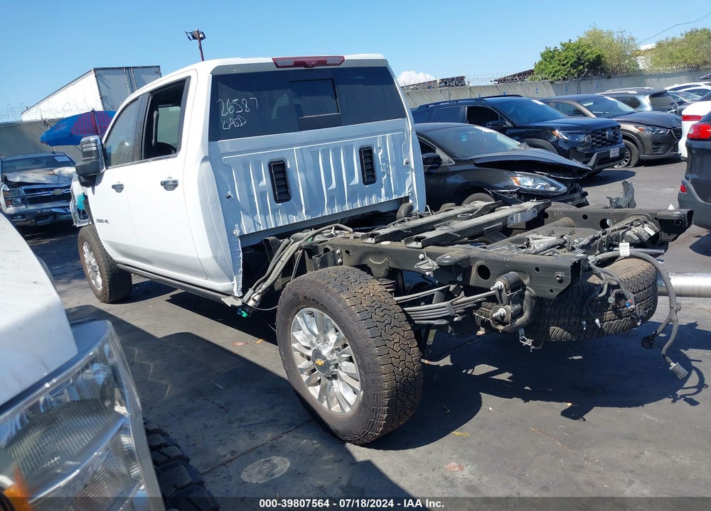 2022 CHEVROLET SILVERADO 3500HD 4WD  STANDARD BED HIGH COUNTRY VIN: 2GC4YVEY3N1215762