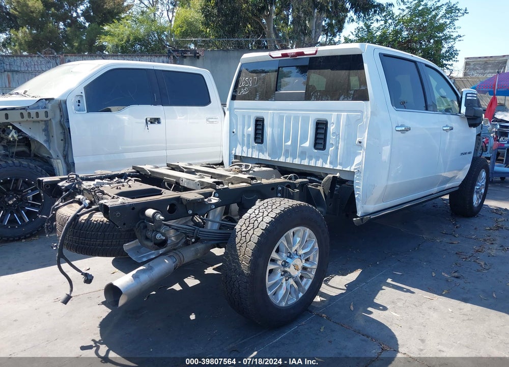 2022 CHEVROLET SILVERADO 3500HD 4WD  STANDARD BED HIGH COUNTRY VIN: 2GC4YVEY3N1215762
